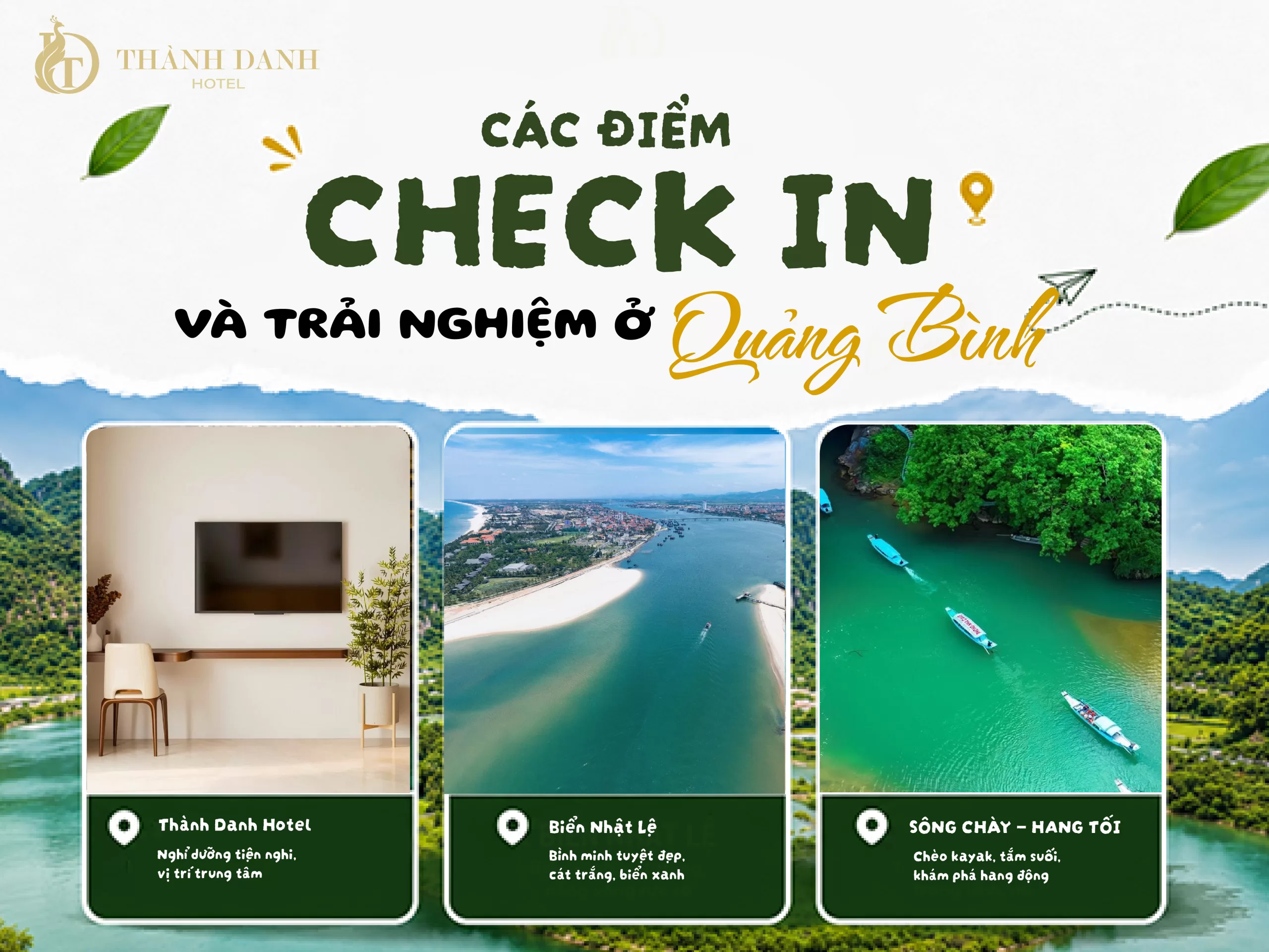Các điểm check-in và trải nghiệm ở Quảng Bình