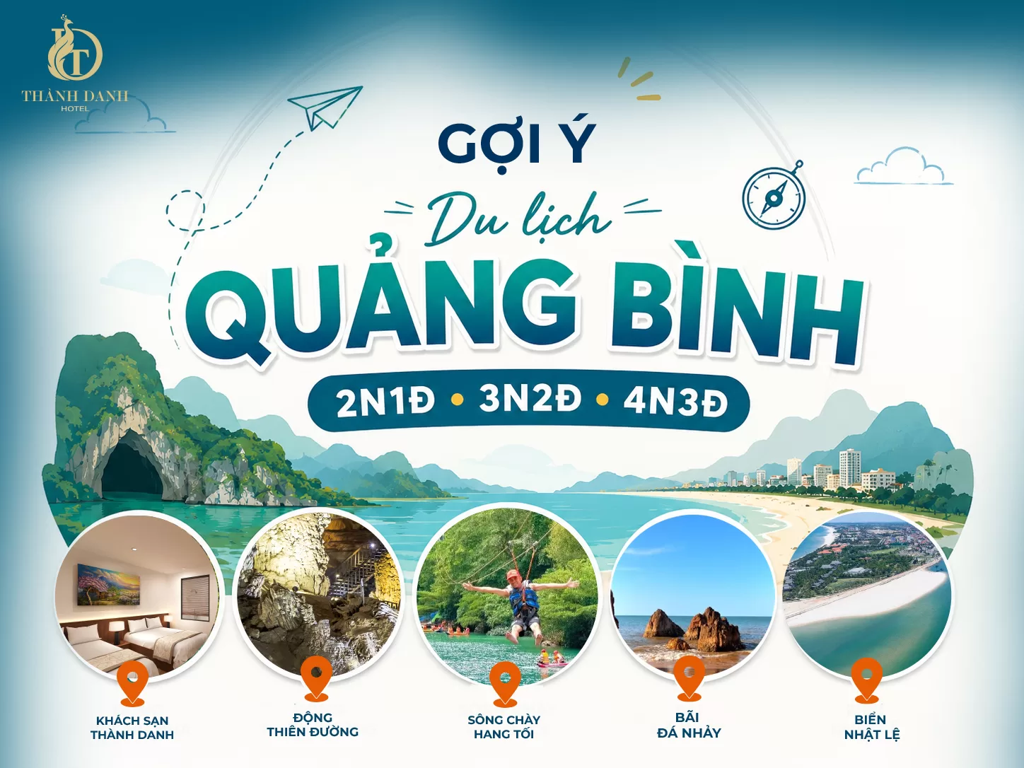 Gợi ý lịch trình du lịch Quảng Bình