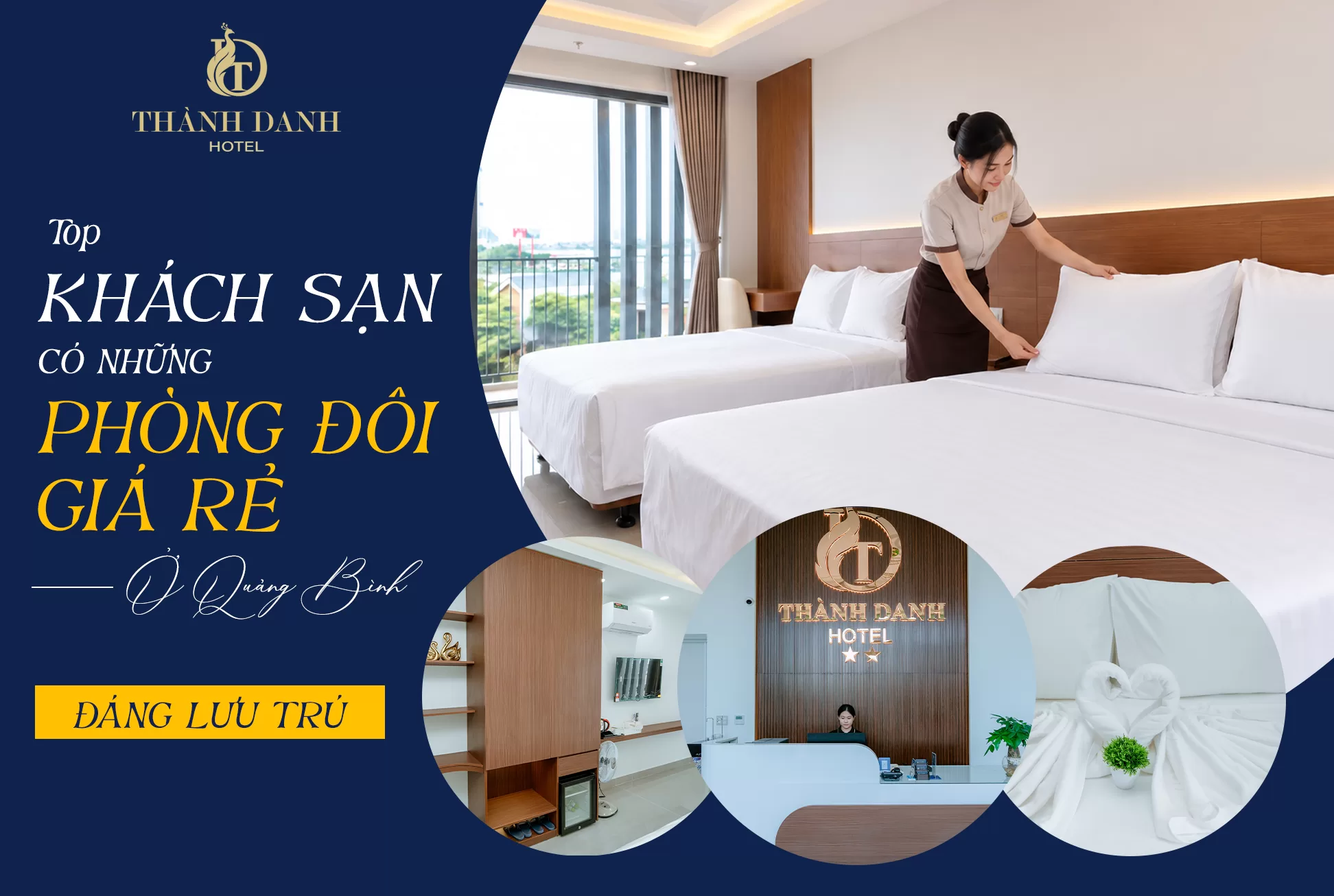 TOP KHÁCH SẠN CÓ NHỮNG PHÒNG ĐÔI GIÁ RẺ Ở QUẢNG BÌNH ĐÁNG LƯU TRÚ