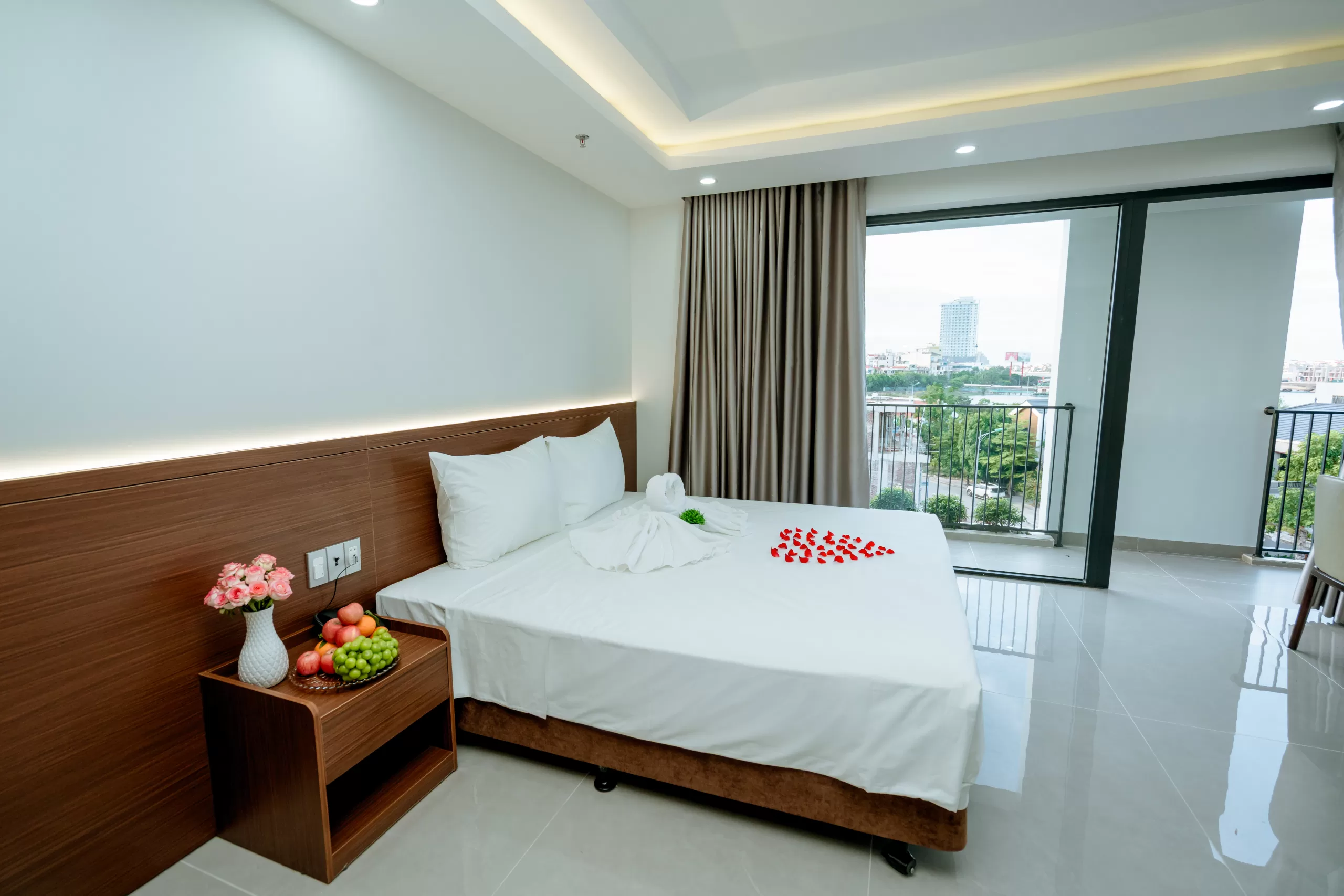 1 giường 2m x 2m